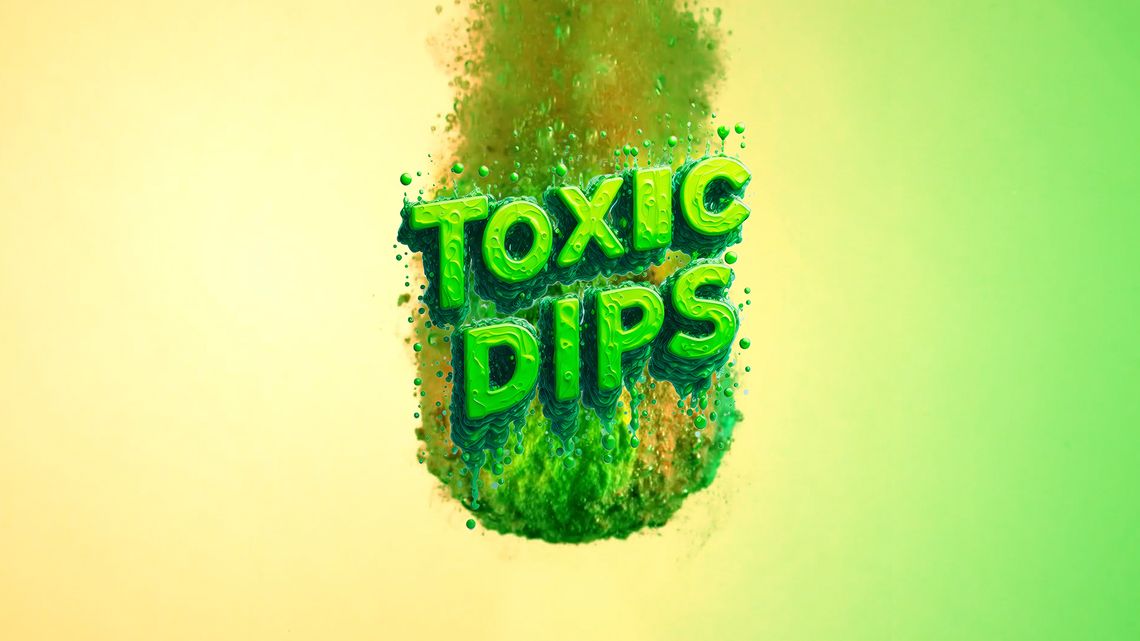 Toxic Dips campaign logo