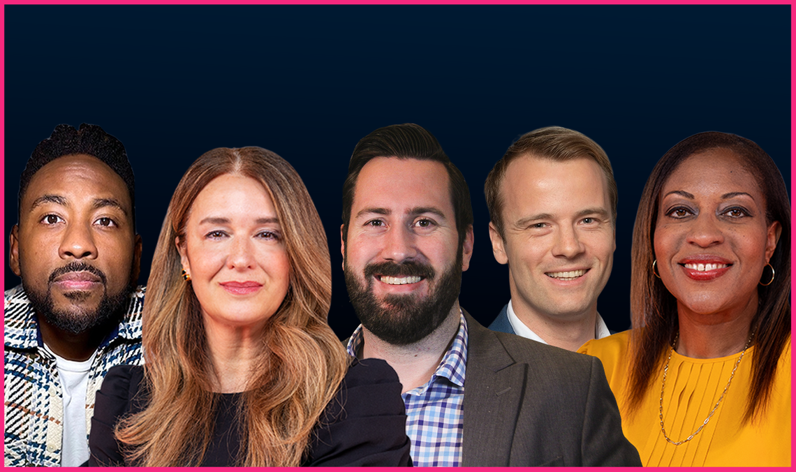 Headshots of Franklin, Julie, Jack, Imre, Sommer